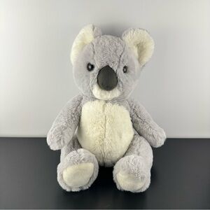 Vermont Teddy Bear 15” Cuddle Chunk Koala Plush Stuffed Animal Ivory Gray Soft